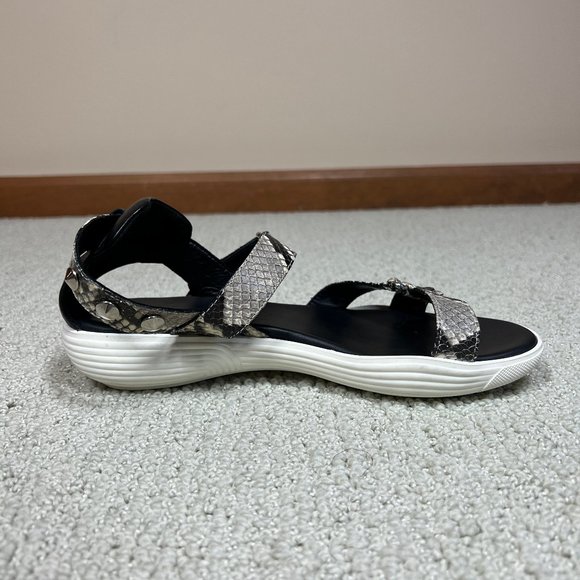 AQUATALIA by Marvin K. Snakeskin Leather Sandals (Italian) • Size 7.5 - Picture 7 of 11